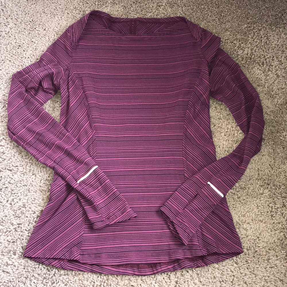 Lululemon Kanto Catch Me Bark Berry Wine Black